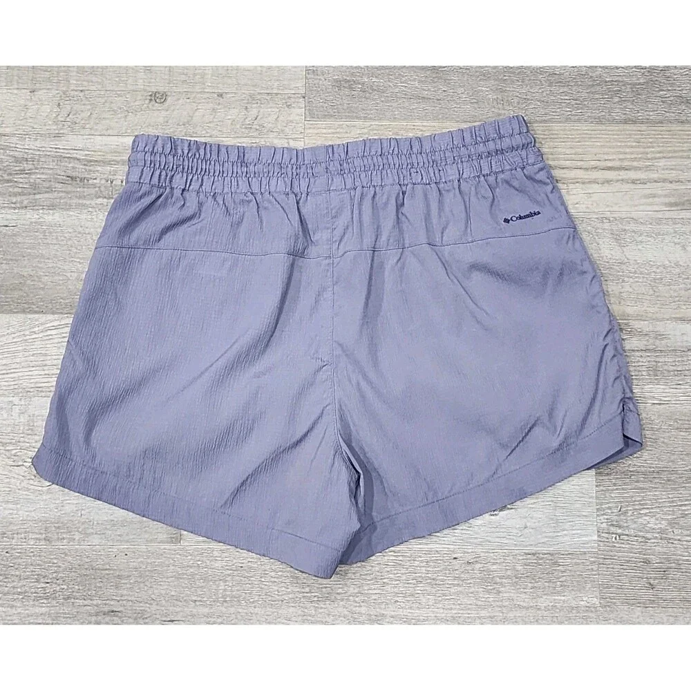 Columbia Women’s Purple Sports Shorts With Pockets Sizes Medium